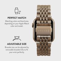 Burga Steel strap Apple Watch | 44/45/46/49 mm - Gold