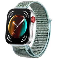 imoshion Nylon bandje voor de Huawei Watch Fit 4 / 4 Pro - Blue Ocean