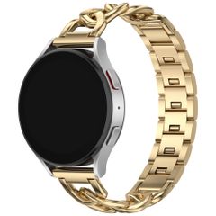 Selencia Chain bandje  - Universeel 20 mm aansluiting - Goud