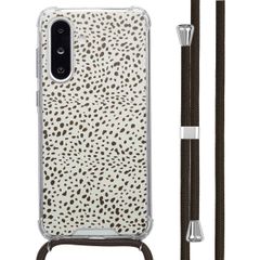 imoshion Design hoesje met koord Samsung Galaxy A36 - Desert Dots