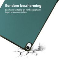 imoshion Trifold Bookcase Apple iPad Air 13 inch (2025) M3 / (2024) M2 - Donkergroen