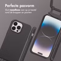 imoshion Color Backcover met afneembaar koord MagSafe Apple iPhone 14 Pro Max - Black Coffee