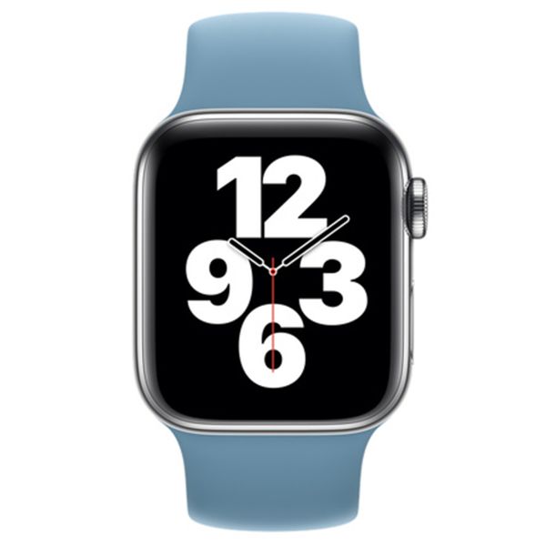 Apple Solobandje Apple Watch Series 1-10 / SE / Ultra (2) - 42/44/45/46/49 mm - Maat 7 - Northern Blue