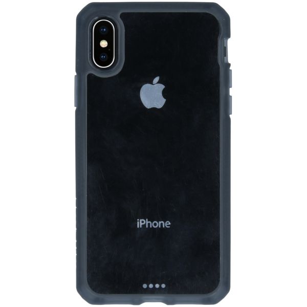 Itskins Hybrid MKII Backcover iPhone Xs / X - Zwart / Transparant