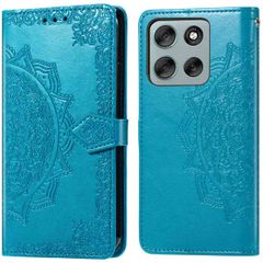 imoshion Mandala Bookcase Motorola Moto G56 - Turquoise