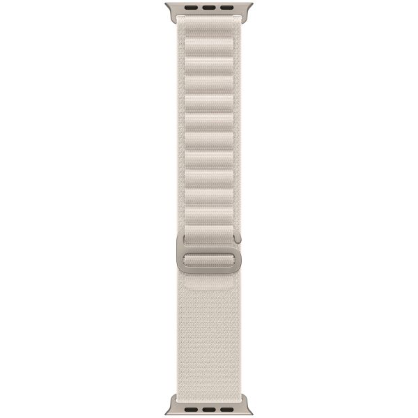 Apple Alpine Loop Band Apple Watch | 44/45/46/49 mm - Maat M - Starlight