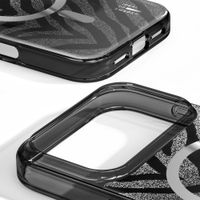 iDeal of Sweden Clear Case Limited met MagSafe Apple iPhone 17 Pro - Zebra Mystique