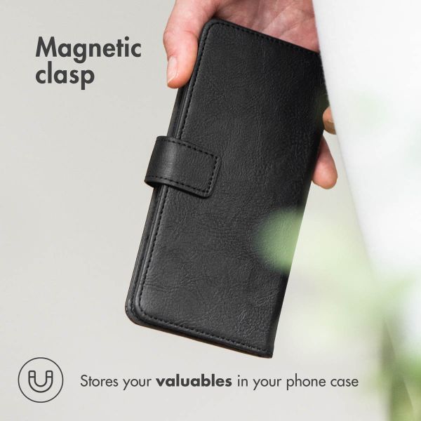 imoshion Luxe Bookcase Samsung Galaxy A20s - Zwart