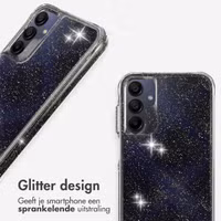 imoshion Clear Glitter Backcover Samsung Galaxy A15 (5G/4G) - Goud