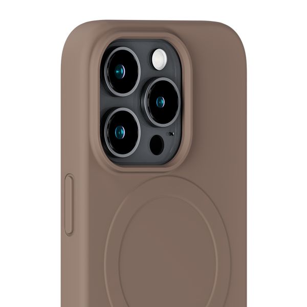 Holdit Soft MagSafe Case Apple iPhone 15 Pro - Mocha Brown
