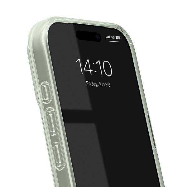 iDeal of Sweden Clear Case MagSafe Apple iPhone 17 Pro - Sage Green