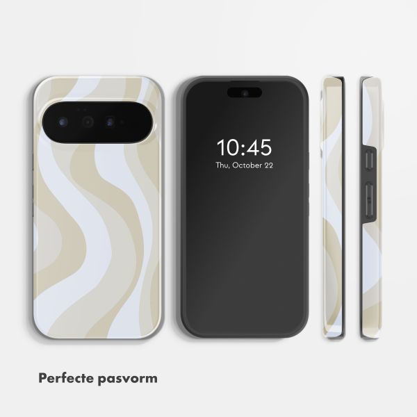 Selencia Vivid Backcover met MagSafe Google Pixel 11 - Desert Waves Beige