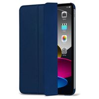 Decoded Textured Sillicon Slim Cover Apple iPad 9 (2021) 10.2 inch / iPad 8 (2020) 10.2 inch / iPad 7 (2019) 10.2 inch - Navy Peony