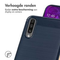 imoshion Brushed Backcover Samsung Galaxy A50 / A30s - Donkerblauw