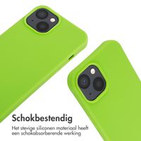 imoshion Siliconen hoesje met koord Apple iPhone 14 - Fluor Groen