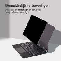 Accezz Magnetic Bluetooth Keyboard Apple iPad Pro 11 (2025) M5 / (2024) M4 - QWERTY / NL - Zwart