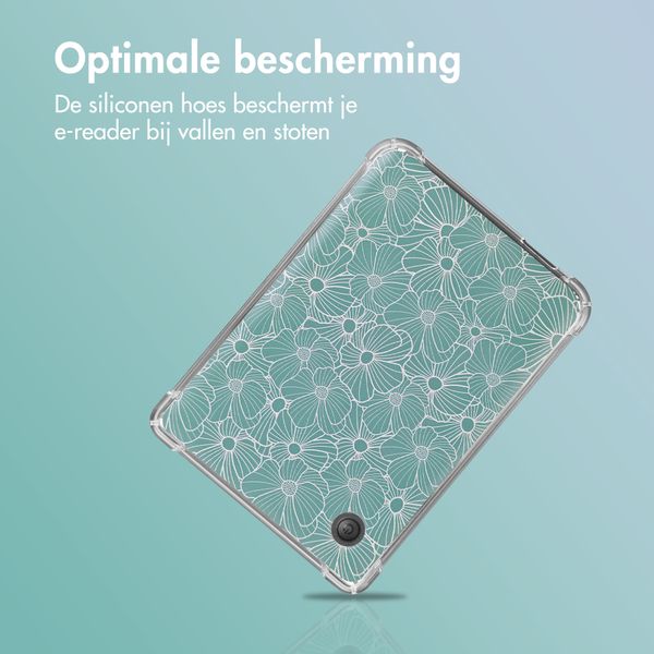 imoshion Design Clear Backcover Kobo Clara Colour / Clara BW - Botanica