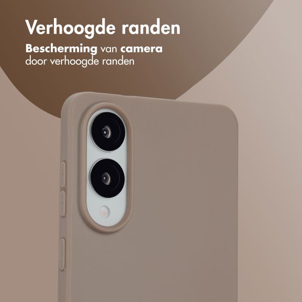imoshion Color Backcover Samsung Galaxy S25 Edge - Bruin
