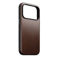 Nomad Modern Horween Leather Case Apple iPhone 17 Pro - Rustic Brown
