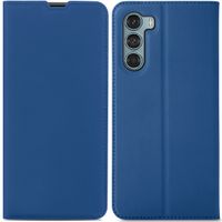 imoshion Slim Folio Bookcase Motorola Moto G200 - Donkerblauw