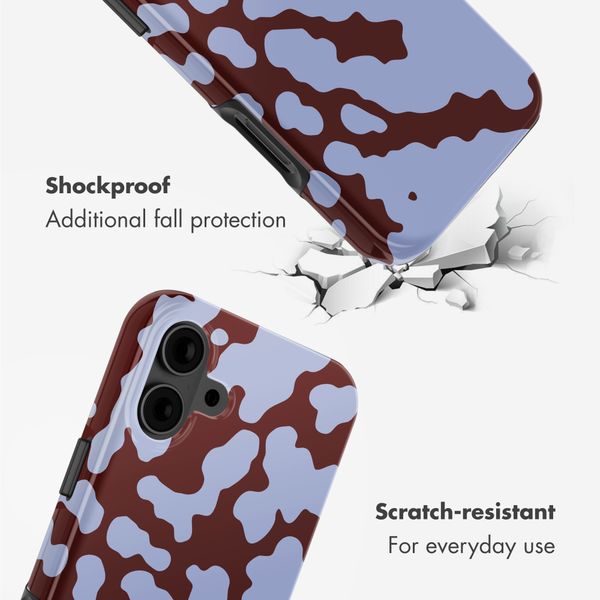Selencia Vivid Back Cover with MagSafe Apple iPhone 16 - Moo'd Lavender Glow