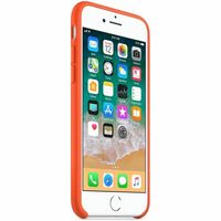 Apple Silicone Backcover Apple iPhone SE (2022 / 2020) / 8 / 7 - Spicy Orange