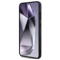 Guess 4G Metal Logo Saffiano Backcover Samsung Galaxy S25 - Roze