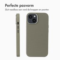 Accezz Mesh Backcover met MagSafe Apple iPhone 14 / 13 - Donkergrijs