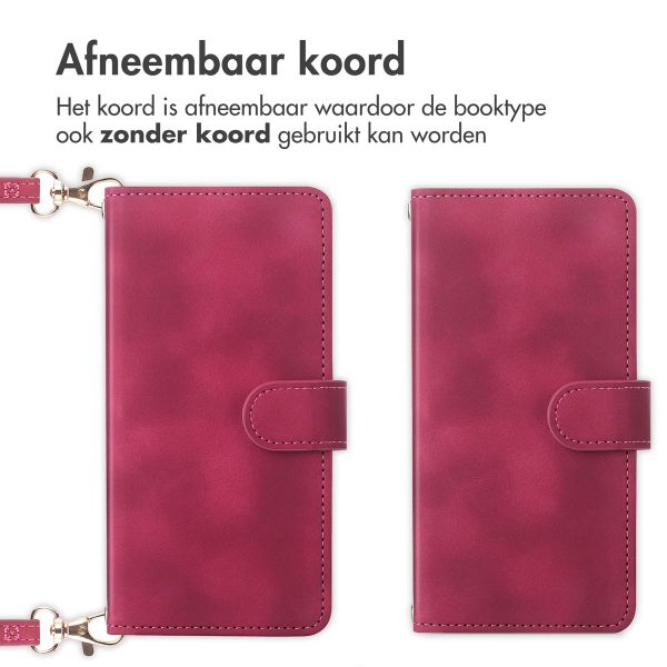 imoshion Bookcase met koord Samsung Galaxy S21 FE - Rood