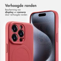 imoshion Color Backcover met MagSafe iPhone 15 Pro - Dusty Rose