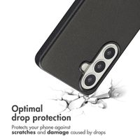 Accezz Leather Back Cover with MagSafe Samsung Galaxy S26 Plus - Onyx Black