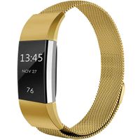 imoshion Milanees magnetisch bandje Fitbit Charge 2 - Maat S - Goud