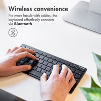 imoshion Wireless Bluetooth Keyboard - Wireless Keyboard - QWERTY - Black