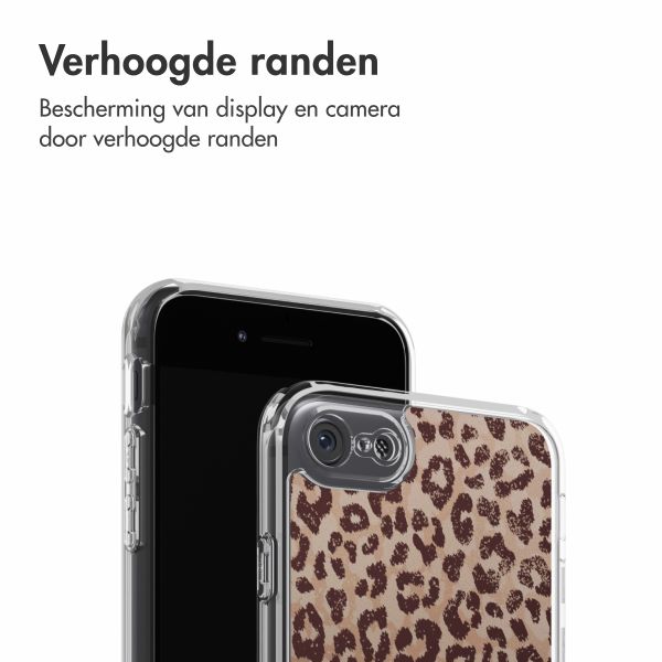 imoshion Design hoesje Apple iPhone SE (2022 / 2020) / 8 / 7 - Leopard Mood