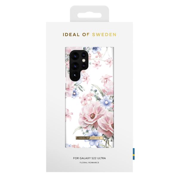 iDeal of Sweden Fashion Backcover Samsung Galaxy S22 Ultra - Floral Romance