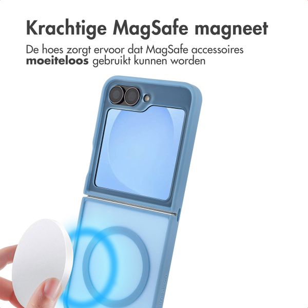 imoshion Color Guard Backcover met MagSafe Samsung Galaxy Z Flip 7 FE - Lichtblauw