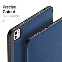 Dux Ducis Domo Bookcase Apple iPad Pro 11 (2024) M4 - Donkerblauw