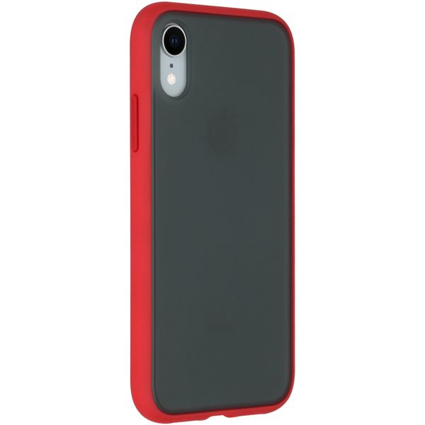 imoshion Frosted Backcover iPhone Xr - Rood