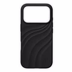 iDeal of Sweden Soft Swirl Silicone MagSafe Case Apple iPhone 17 Pro - Velvet Black