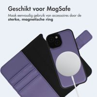 imoshion Uitneembare 2-in-1 Luxe Bookcase Apple iPhone 15 - Paars
