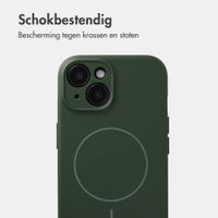 Accezz Grip Backcover met MagSafe Apple iPhone 13 - Donkergroen