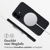 imoshion Color Backcover met MagSafe Apple iPhone 16 - Zwart