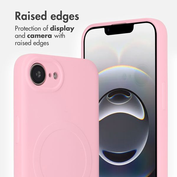 imoshion Colour Back Cover with MagSafe Apple iPhone 17e / 16e - Candy Pink