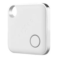 Fixed Tag - Bluetooth Tracker voor iOS - 6 pack - Zwart / Wit