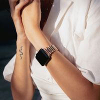 Burga Steel strap Apple Watch | 44/45/46/49 mm - Rose Gold