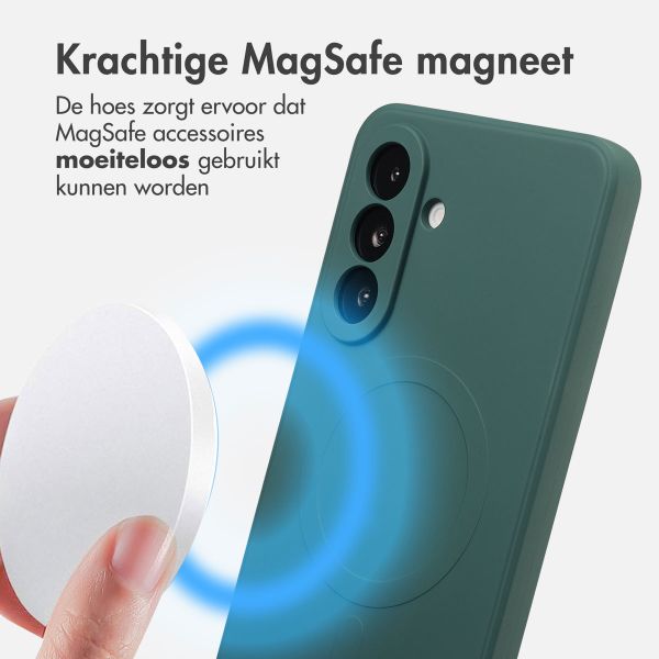 imoshion Color Backcover met MagSafe Samsung Galaxy A36 - Donkergroen