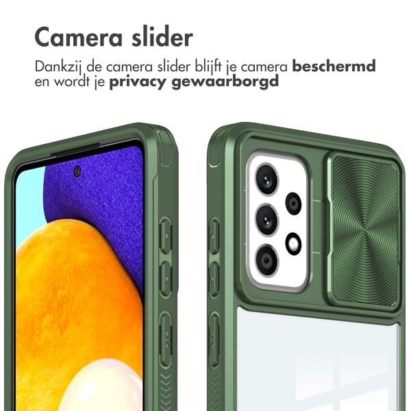 imoshion Camslider Backcover Samsung Galaxy A52(s) (5G/4G) - Donkergroen