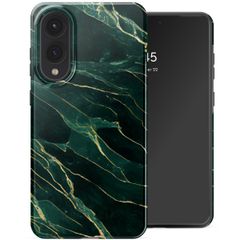 Selencia Vivid Backcover Samsung Galaxy S25 Edge - Chic Marble Quartz