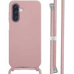 imoshion Siliconen hoesje met koord Samsung Galaxy A17 (5G) - Sand Pink
