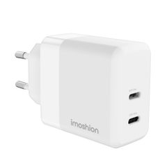 imoshion Wall Charger - Oplader - 2x USB-C - Power Delivery - 40W - Wit